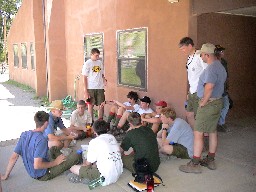 A little Ranger Training while we wait of our turn in Logistics